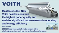 The highest paper quality and improvements in operating and energy efficiency